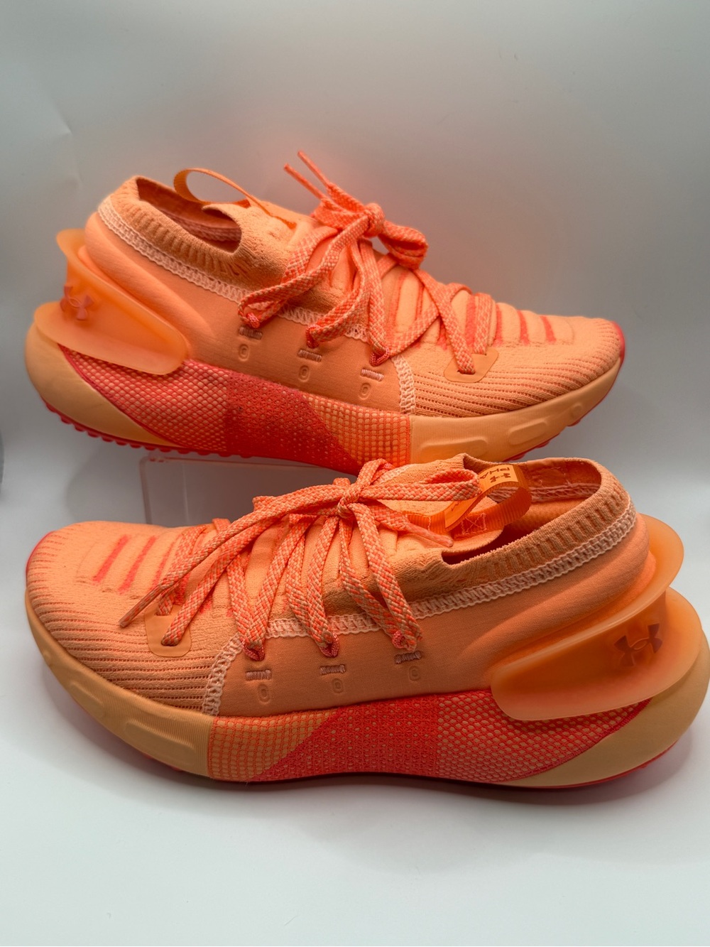Under Armour HOVR Phantom 3 Womens 6.5 Running Shoes Orange Coral